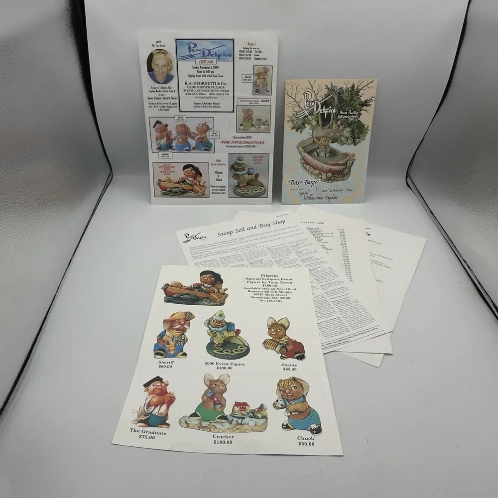 Lot Of PENDELFIN STORE ADVERTISING BOOKLETS‎ Pamphlets Family Circle